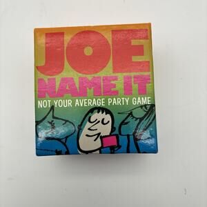 Joe Name It Not Your Average Party Game By Gamewright COMPLETE. VG Condition